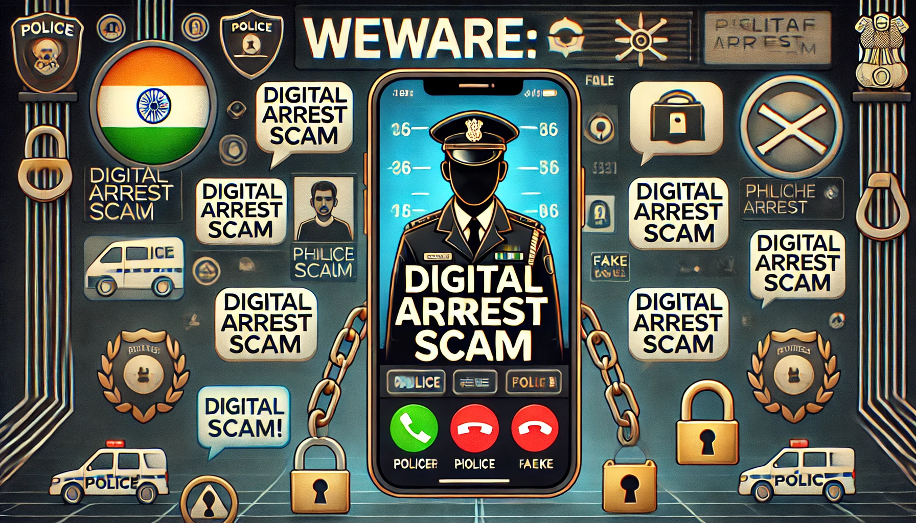 Understanding Digital Arrest Scams: How Cybercriminals are Exploiting Fear and Authority in India